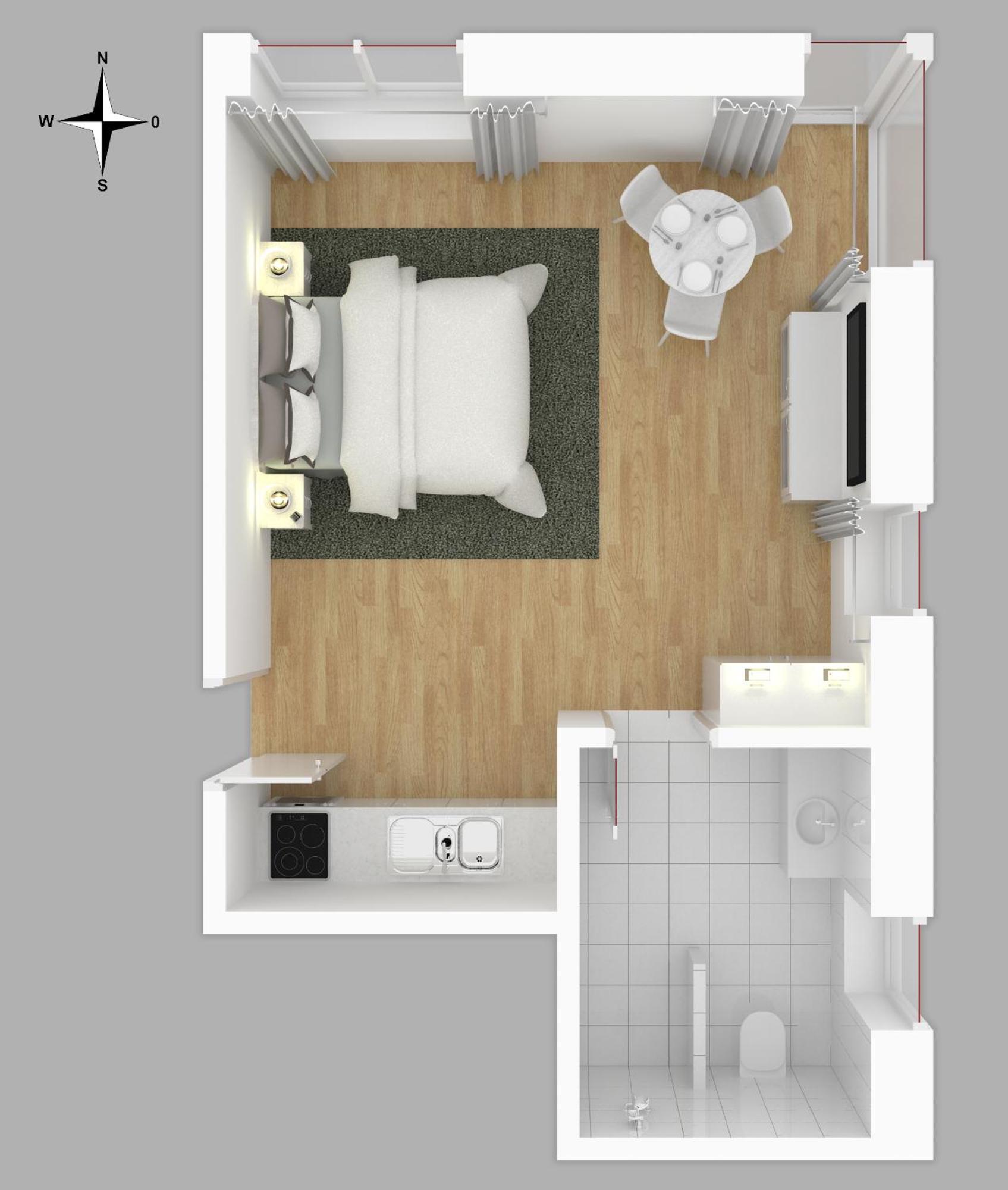 Moderne Neue Apartments Zum Wohlfuehlen Im Boardinghouse Bed & Butter Hasbergen Екстериор снимка